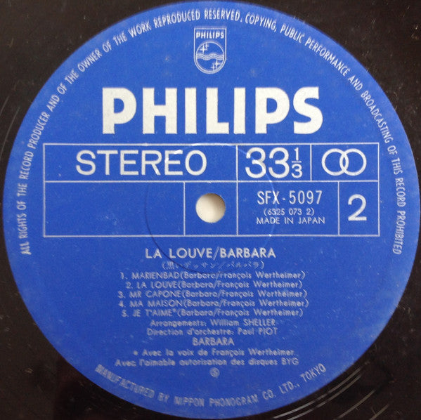 La Louve = 黒いデッサン