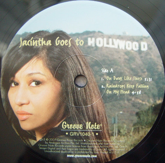 Jacintha Goes To Hollywood