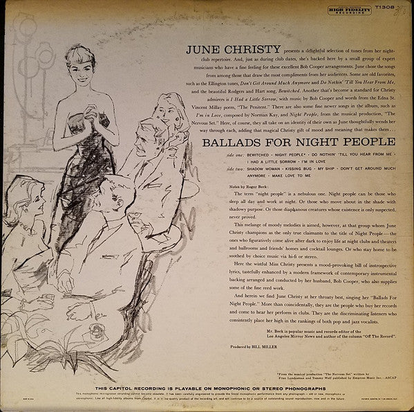 Ballads For Night People