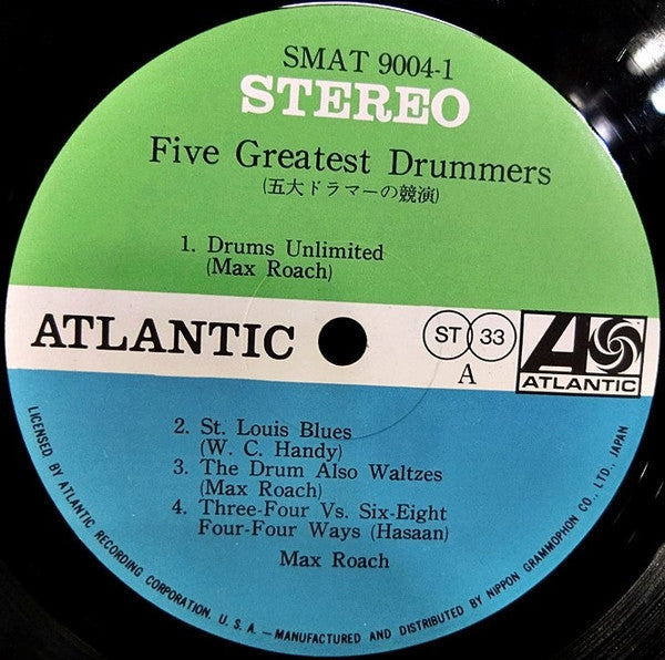Five Greatest Drummers