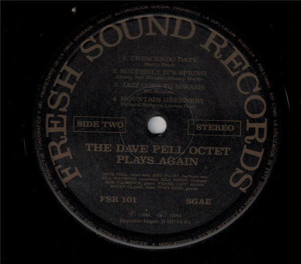 The Dave Pell Octet Plays Again