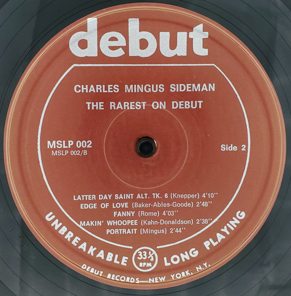 The Rarest On Debut - Charles Mingus Sideman