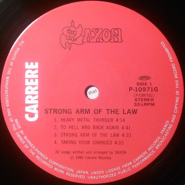 Strong Arm Of The Law