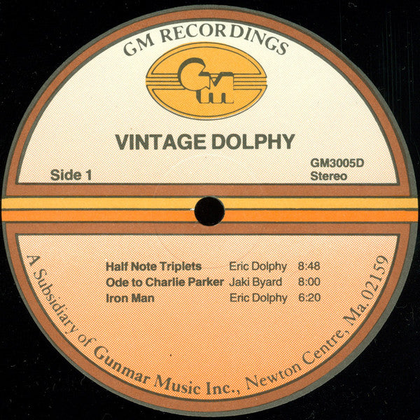 Vintage Dolphy
