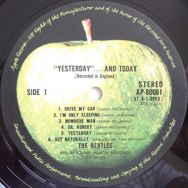 Yesterday And Today