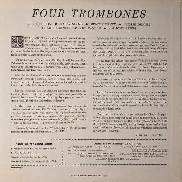 Four Trombones Vol. 1