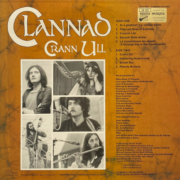 Release: Crann Ull-Vinyl-UK & Ireland-1980-TARA 3007, Tara 3007-1937862