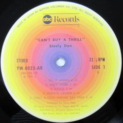 Can't Buy A Thrill
