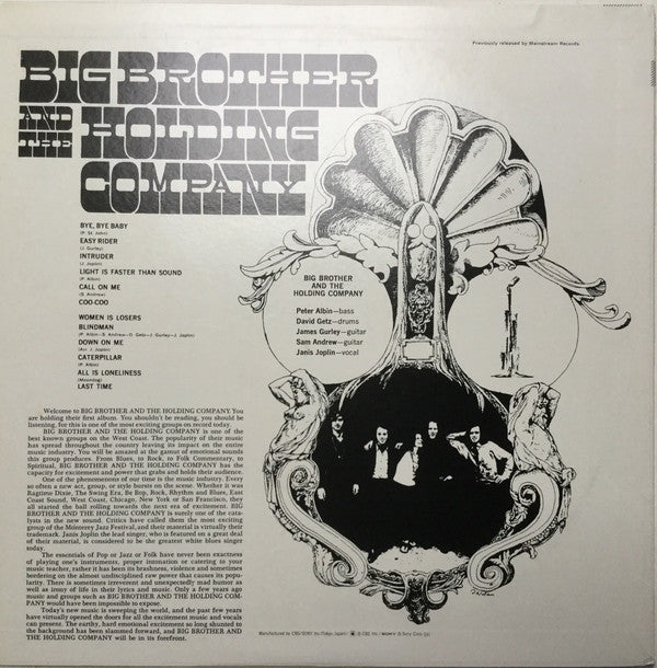 Big Brother & The Holding Company