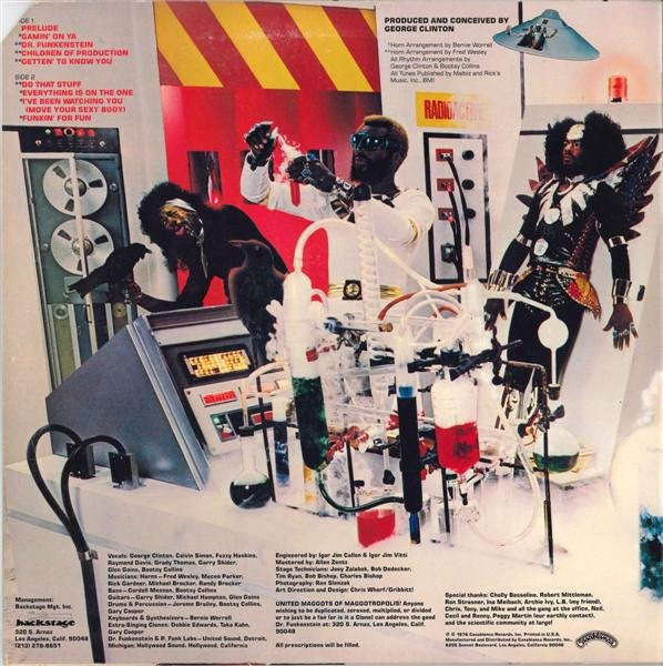 Release: The Clones Of Dr. Funkenstein-Vinyl-US-1976-NBLP 7034-1901732