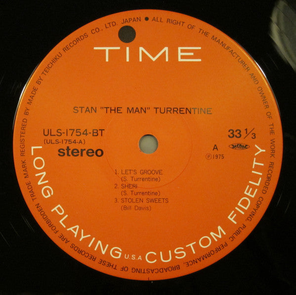 Stan "The Man" Turrentine