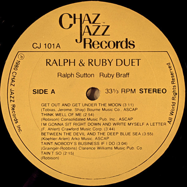 Ralph & Ruby Duet