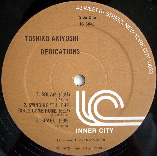 Dedications