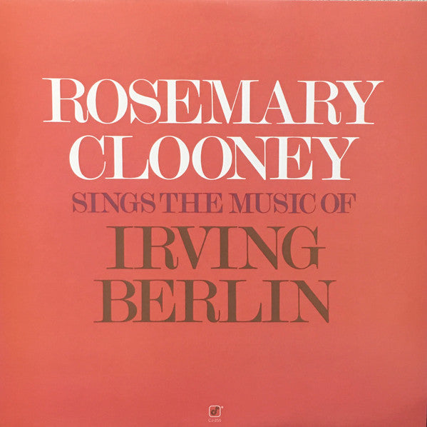 Sings The Music Of Irving Berlin