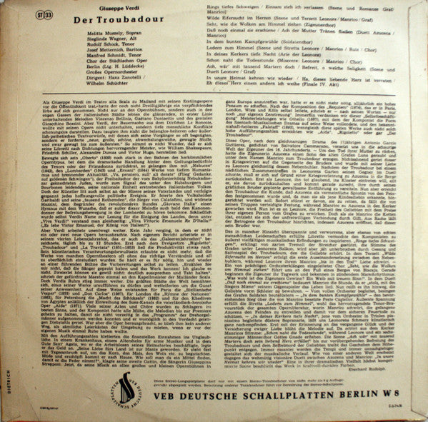 Der Troubadour (Querschnitt)