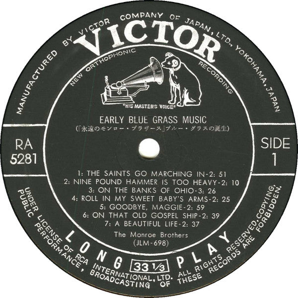 Early Blue Grass Music