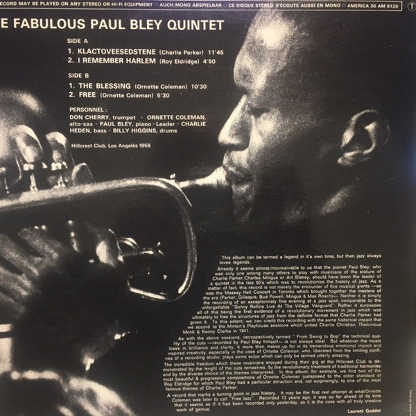 The Fabulous Paul Bley Quintet