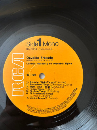 Osvaldo Fresedo Y Su Orquesta típica