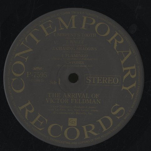 The Arrival Of Victor Feldman