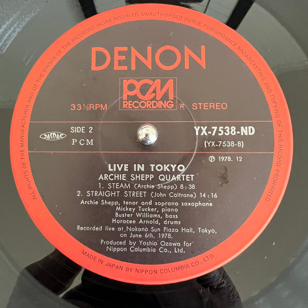 Live In Tokyo