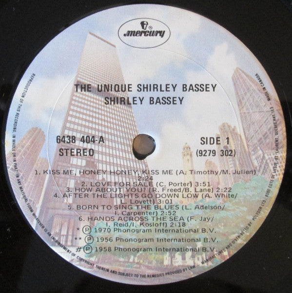 The Unique Shirley Bassey