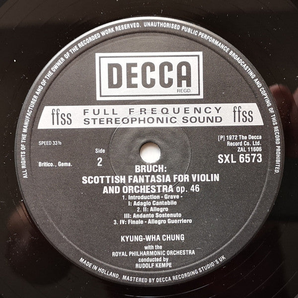 Violin Concerto / Scottish Fantasia