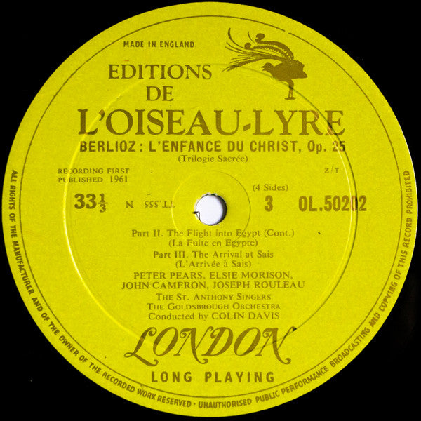 L'Enfance Du Christ