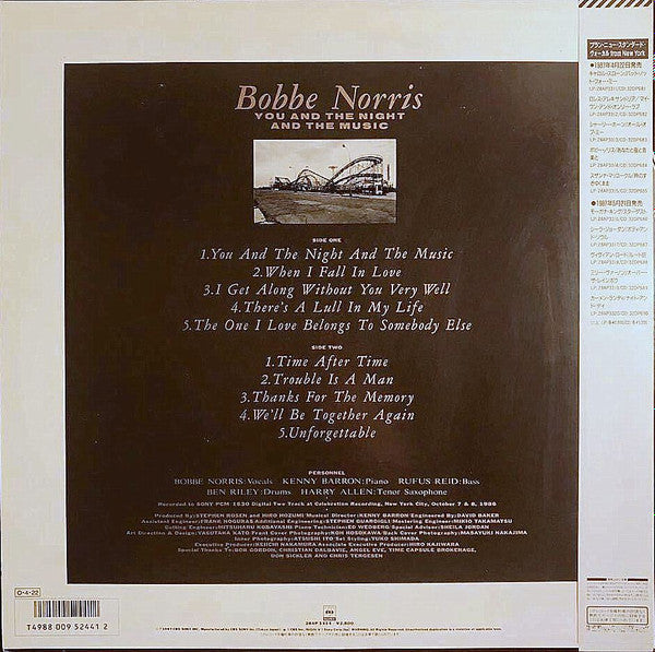 Release: You And The Night And The Music-Vinyl-Japan-1987-28AP 3314-13445896