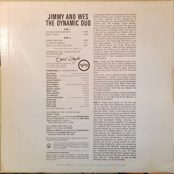 Jimmy & Wes - The Dynamic Duo
