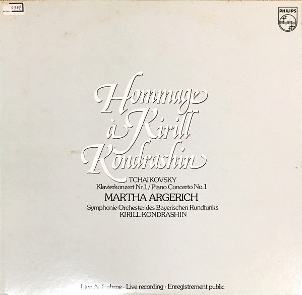 Hommage À Kirill Kondrashin (Klavierkonzert Nr. 1)