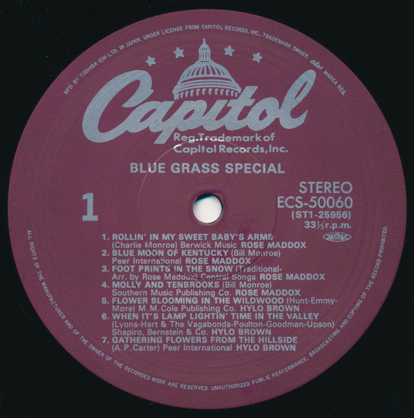 Blue Grass Special