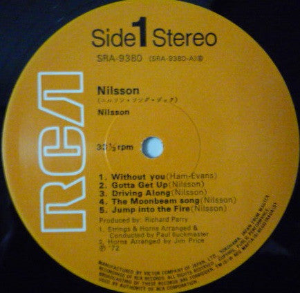 Nilsson - ニルソン・ソング・ブック