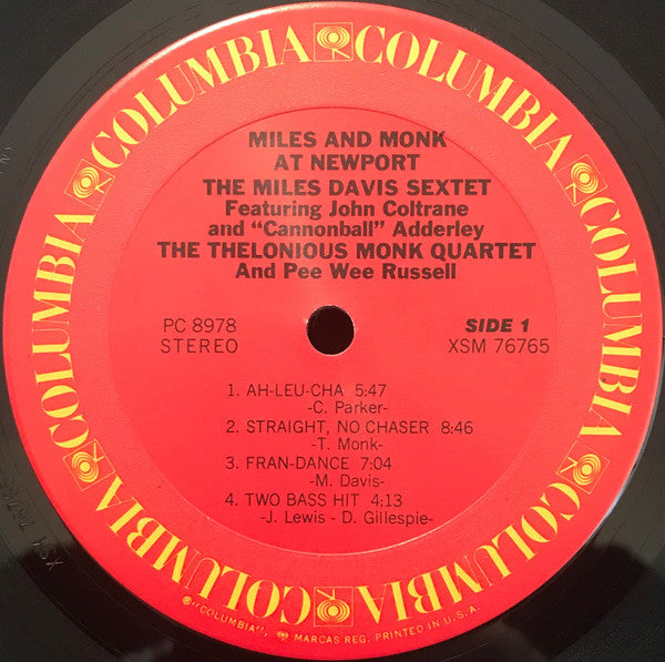 Miles & Monk At Newport