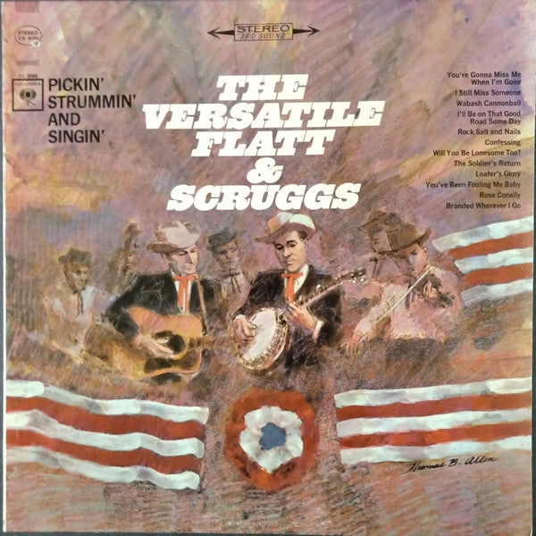 Release: The Versatile Flatt & Scruggs: Pickin', Strummin' And Singin'-Vinyl-US-1965-CS 9154-25666354