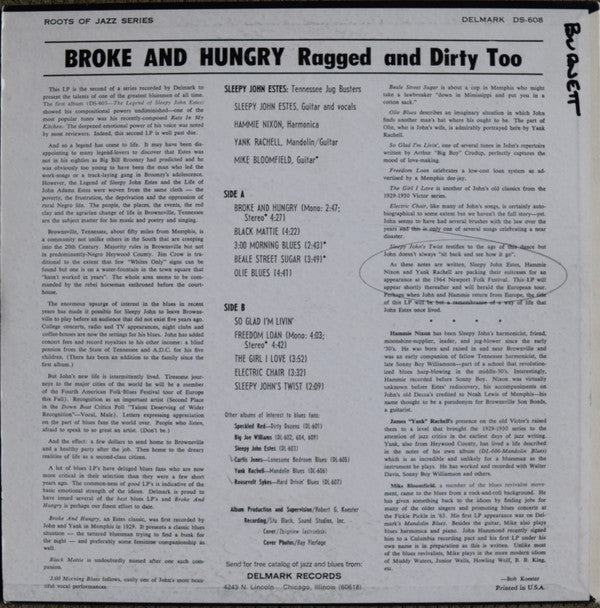 Broke And Hungry
