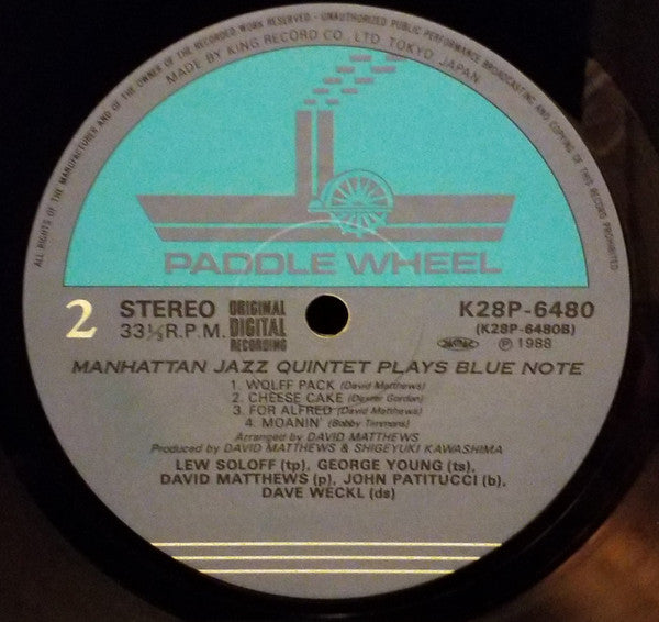 Plays Blue Note