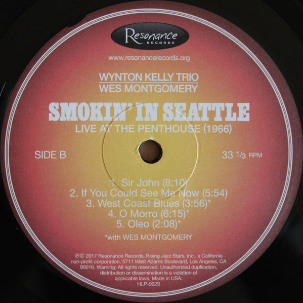 Smokin' In Seattle (Live At The Penthouse)