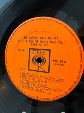 Essential Billie Holiday II - Billie Holiday: The Golden Years