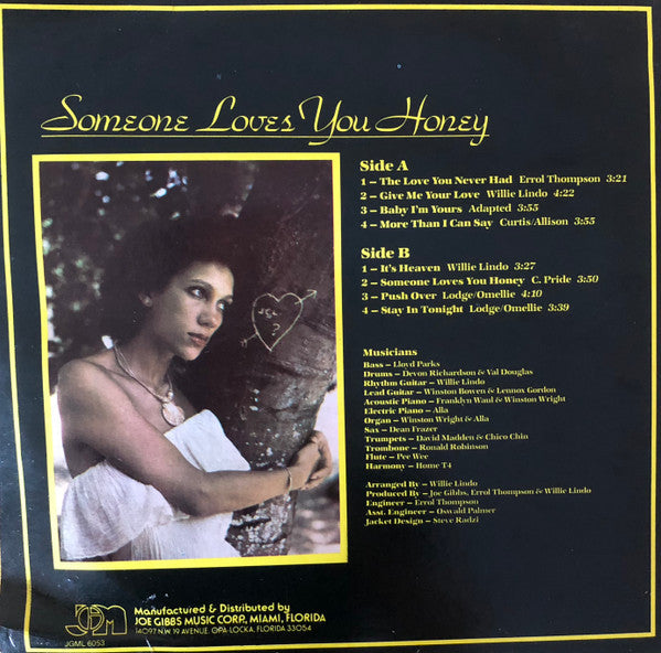 Release: Someone Loves You Honey-Vinyl-US-1980-JGML 6053-26123957