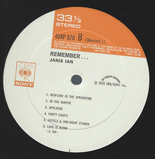 Remember ...