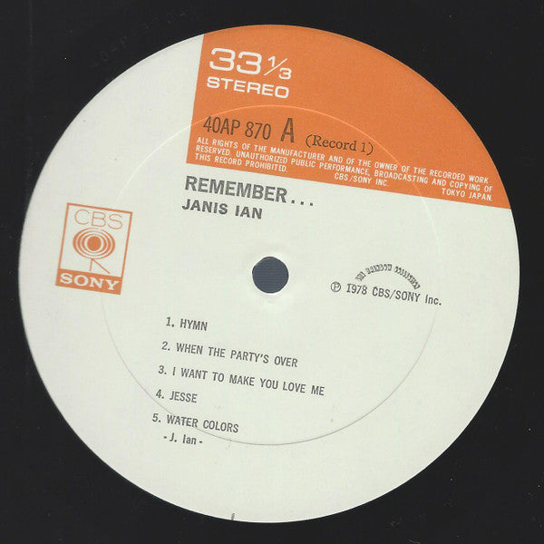 Remember ...