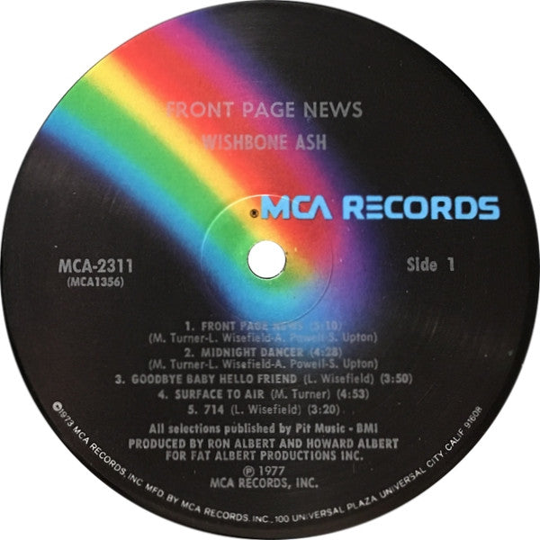 Front Page News