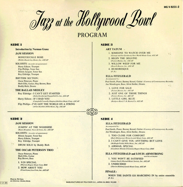 Jazz At The Hollywood Bowl