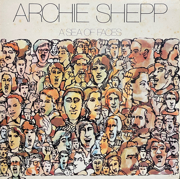 Release: A Sea Of Faces-Vinyl-Italy-None-BSR 0002, BSR/0002-8584640