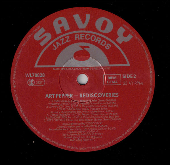 Rediscoveries