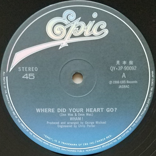 哀愁のメキシコ = Where Did Your Heart Go?