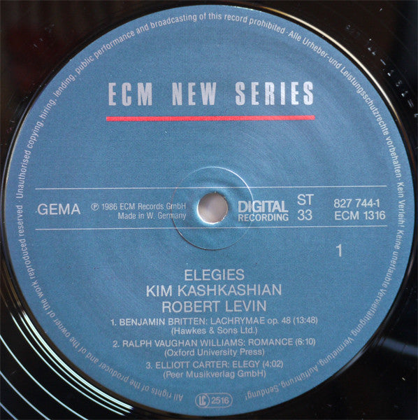 Elegies