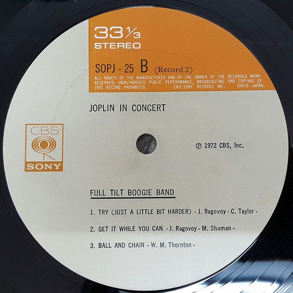 Joplin In Concert