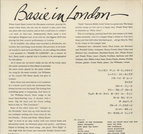 Basie In London