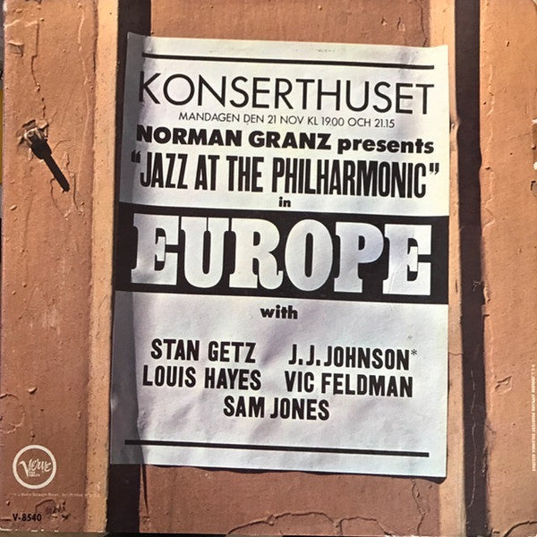 Jazz At The Philharmonic In Europe